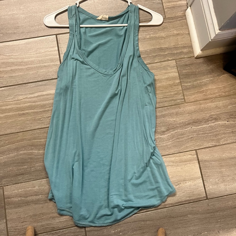 Thin loose fitting tank.